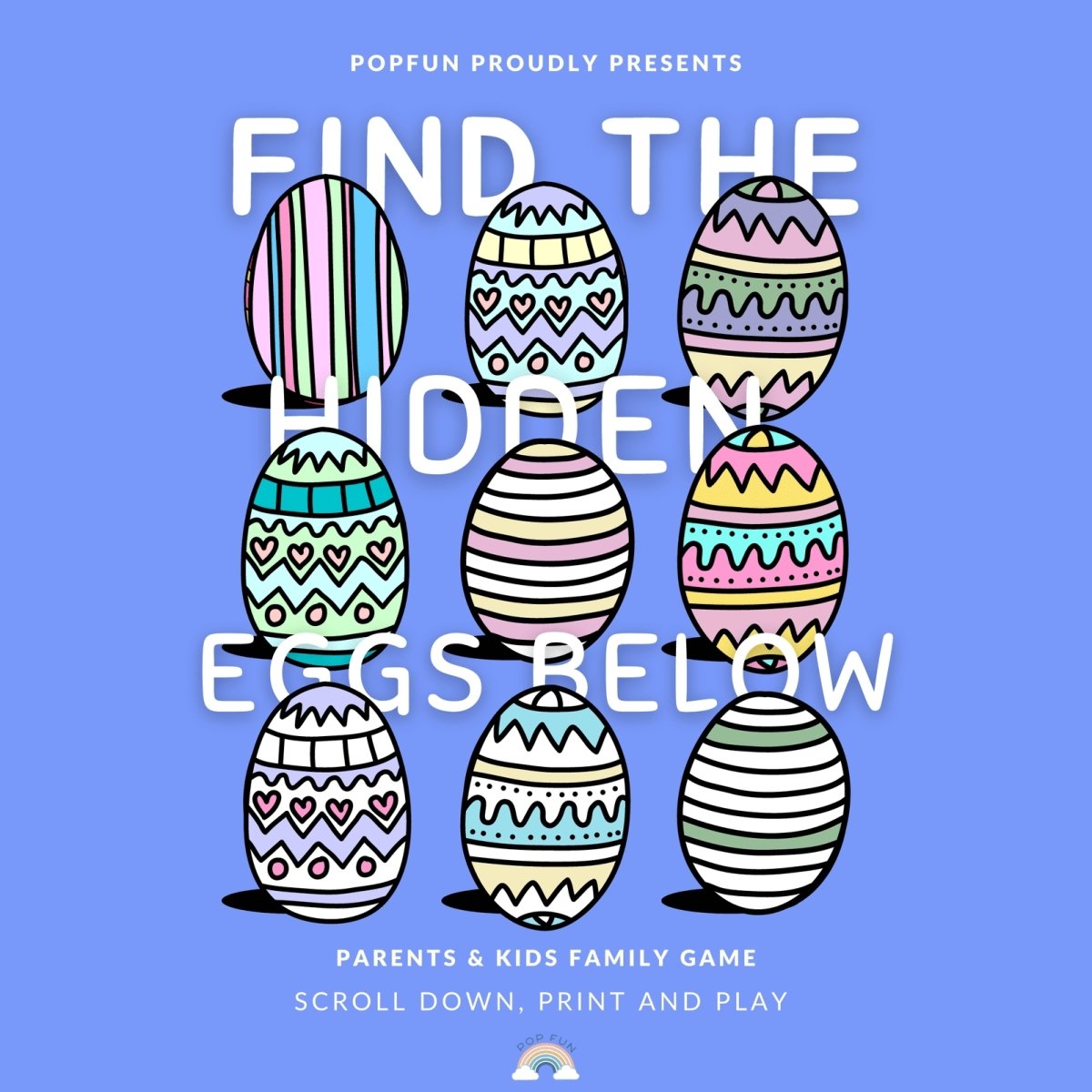 Digital Easter Egg Hunt Answers and Prizes - PopFun