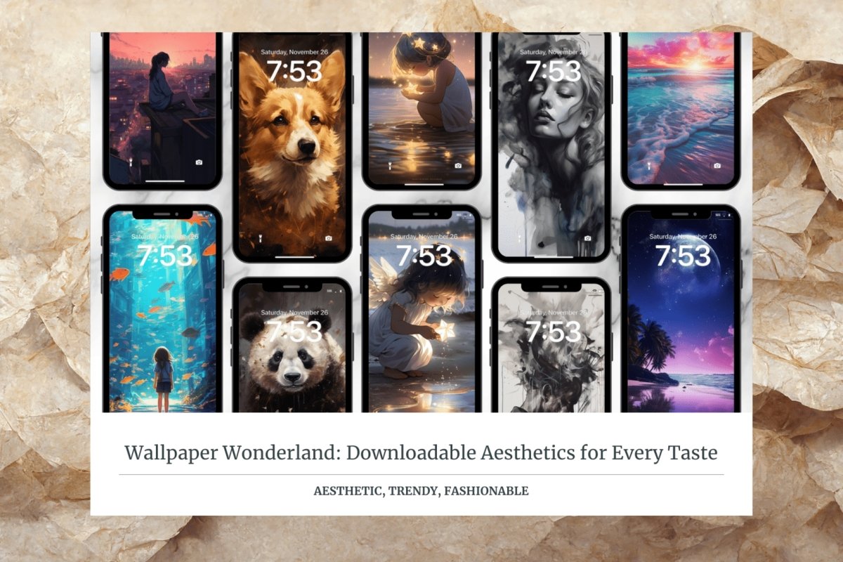 Wallpaper Wonderland: Downloadable Aesthetics for Every Taste - PopFun