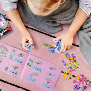 356PCS Flower House Creative City Street View Building Blocks - PopFun