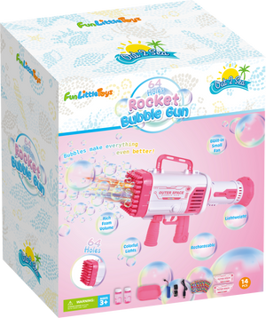 64-hole Bubble Machine Gun with Built in Battery