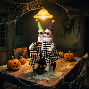 Halloween Biking Clown Decors