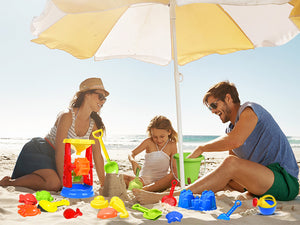 Beach Toys, 19 Piece Sand Toys Set Kids Sandbox Toys