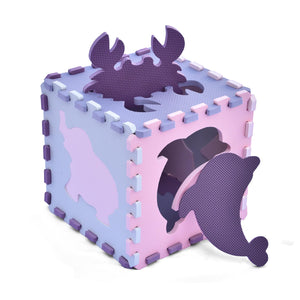 Purple Animals Playmat 25pcs