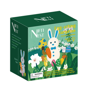 Inflatable Easter Bunny & Eggs 5.9ft