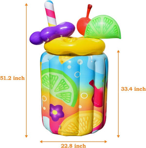 Giant Tropical Cocktail Inflatable Cooler - PopFun