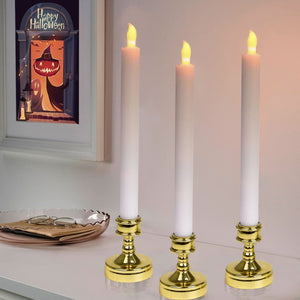 12 Packs Flameless Halloween Candles with Holders - PopFun