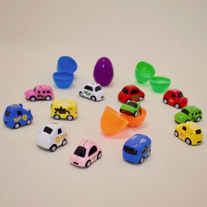 12pcs Stylish Mini Cars Treasure Eggs - PopFun