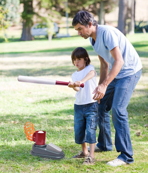 2 in 1 Baseball and Tennis Pitching Machine - PopFun