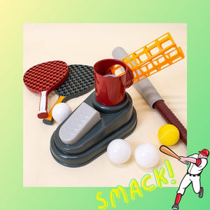 2 in 1 Baseball and Tennis Pitching Machine - PopFun