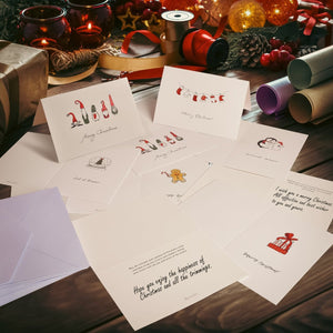 24PCS Christmas Greeting Cards - PopFun