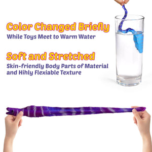 24PCs Valentine's Color-Changing Sea Animal Toys with Cards - PopFun