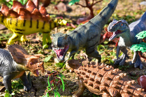 26 PCS Dinosaurs Toys with Large Activity Play Mat - PopFun