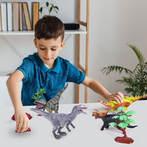 26 PCS Dinosaurs Toys with Large Activity Play Mat - PopFun
