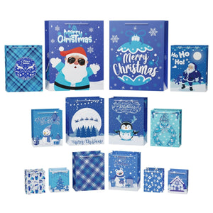 28PCS Christmas Gift Bags Bulk with Handles - PopFun