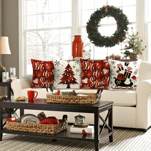 4PCS Christmas Pillow Covers - PopFun