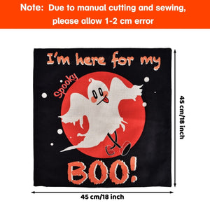 4PCS Halloween Pillow Covers Set - PopFun