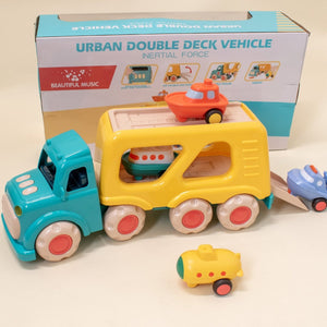 5-in-1 Carrier Truck Toy Set - PopFun