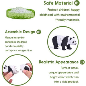 6 Pcs Wild Animal Building Blocks | PopFun