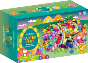 Prefilled Easter Eggs with Party Favor Toys 100pcs
