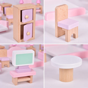 Adorable Dollhouse Furniture Set - PopFun