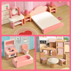 Adorable Dollhouse Furniture Set - PopFun