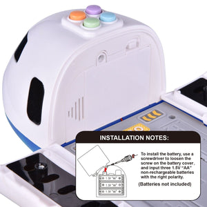 Airplane Toy with 6 Die-cast Police Toy Cars - PopFun