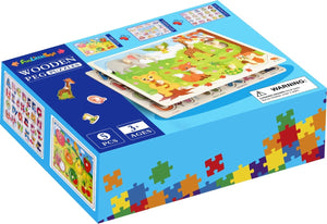 Alphabet Numbers and Animal Puzzles - PopFun