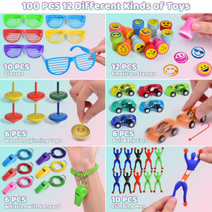Assorted Party Favor Toys for Kids 100pcs - PopFun