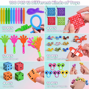 Assorted Party Favor Toys for Kids 100pcs - PopFun