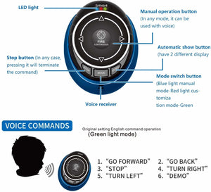 Blue Bracelet Remote Control Car - PopFun