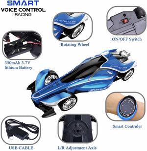 Blue Bracelet Remote Control Car - PopFun