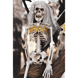Bride & Groom Halloween Skeleton | PopFun