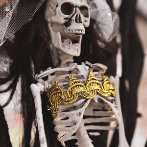 Bride & Groom Halloween Skeleton | PopFun