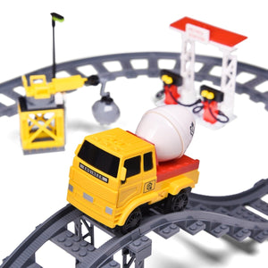 Build Your Own Toy Train Track - PopFun