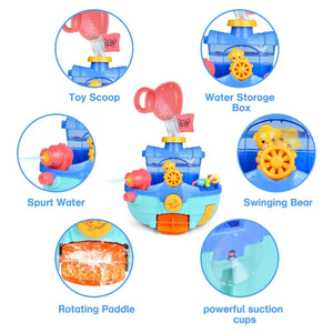 Captain Bear's Pirate Ship Set (8 pcs) - PopFun