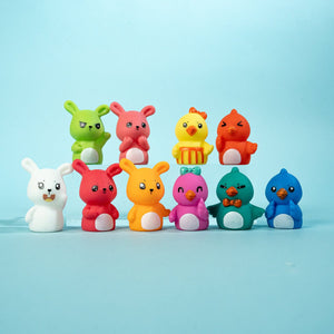 Chicks and Bunnies Finger Puppets - PopFun