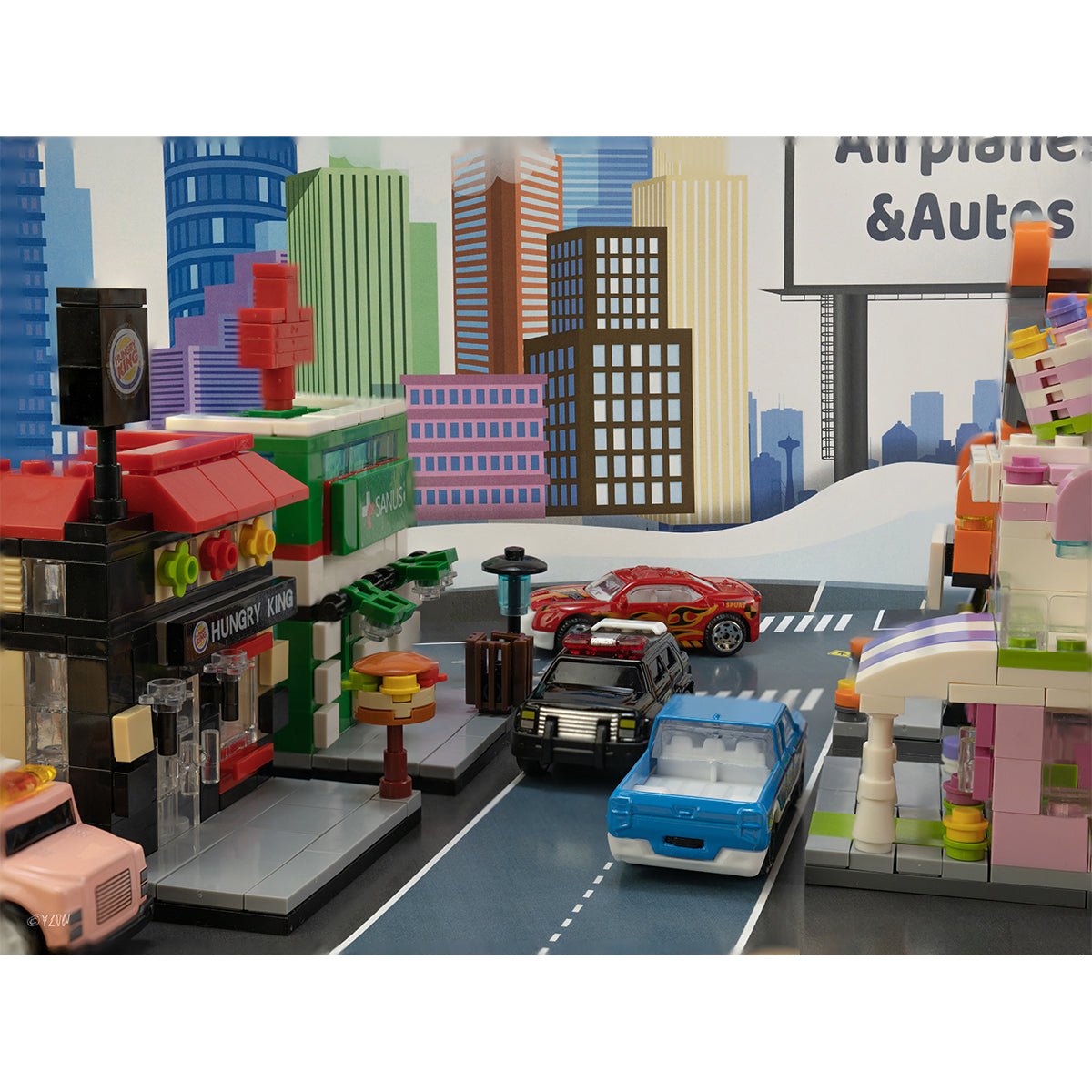 Christmas Countdown Advent Calendar with Cars - PopFun