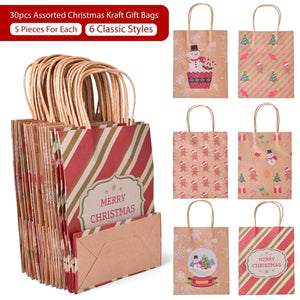 Christmas Gift Bags- Holiday Mix - PopFun