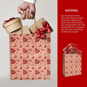 Christmas Gift Bags- Pattern Designs - PopFun