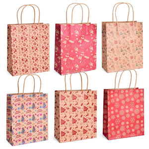 Christmas Gift Bags- Pattern Designs - PopFun