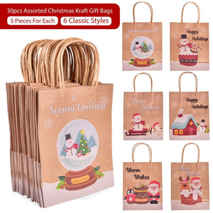 Christmas Gift Bags-Santa Collection - PopFun