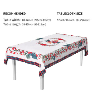 Christmas Home Decor: The Mistletoe Tablecloth - PopFun