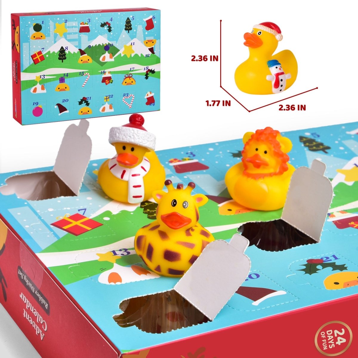 Christmas Rubber Ducks Advent Calendar - PopFun