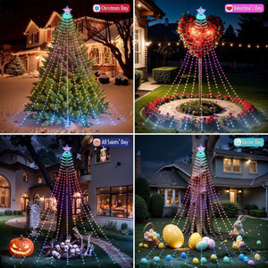 Christmas Star Strip Lights - PopFun