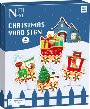 Christmas Train Set Yard Signs - PopFun