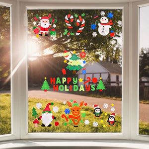 Christmas Window Sticker Decorations - PopFun