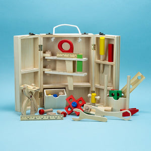 Classic Wooden Toolbox - PopFun