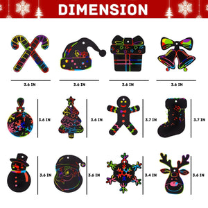 Colorful Christmas Scratch Art - PopFun