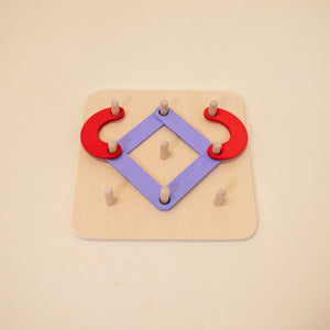 Early Learner Wooden Construction Puzzle - PopFun