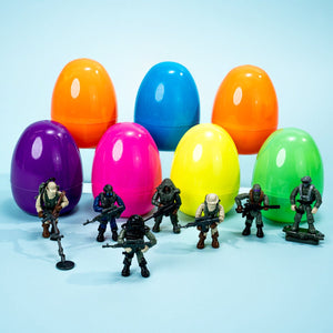 Easter Eggs Prefilled with Army Men Action Figures 18 Pcs - PopFun